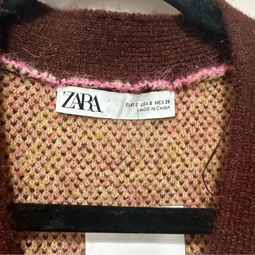 Zara floral jacquard